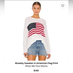 Show Me Your Mumu American Flag Sweater